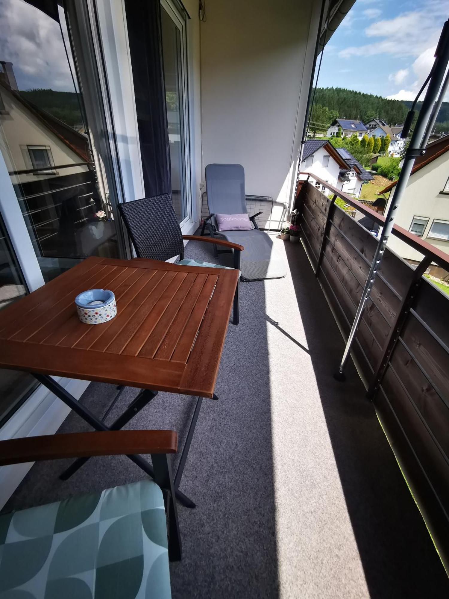 Ferienwohnung Blick Rappenstein Hausen am Tann Exteriér fotografie