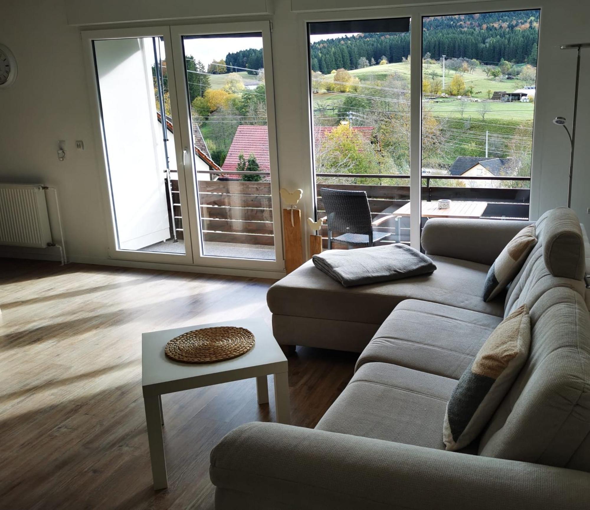 Ferienwohnung Blick Rappenstein Hausen am Tann Exteriér fotografie